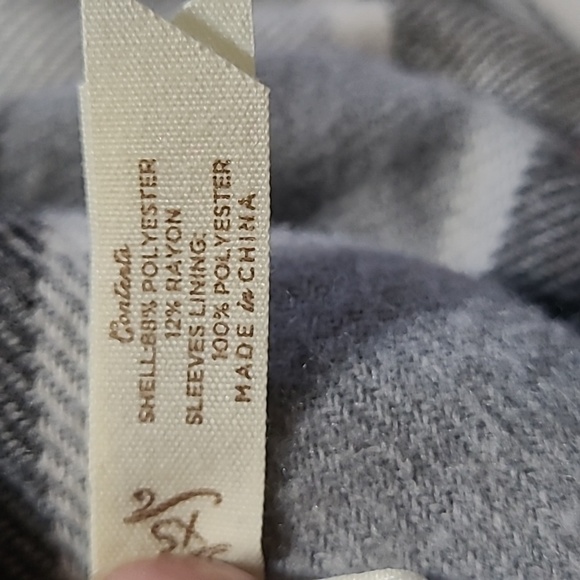 Matilda Jane Plaid Check it Twice Winter Coat XS - Picture 14 of 15